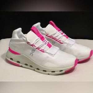 On Cloud Cloudnova Running Shoes, Pink “Barbie”